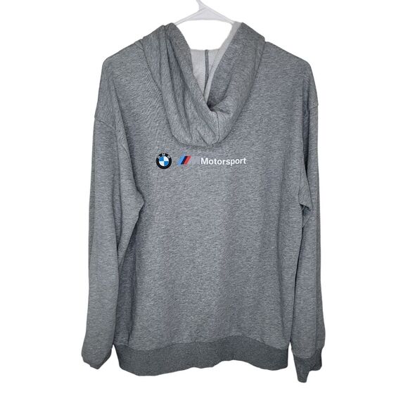 PUMA Mens BMW Motosport Street Hoodie Sweatshirt size Medium - Picture 3 of 9
